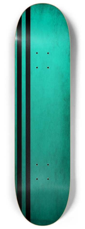 Teal 8-1/4 Skateboard Deck