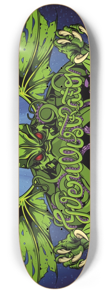 Guerillustrator x Cthulhu 8-1/4 Skateboard Deck