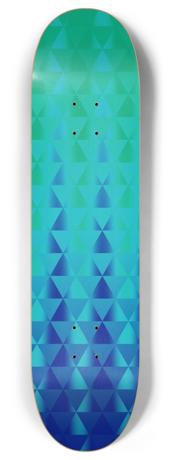 Triangles #1 8 Inch Skateboard Deck