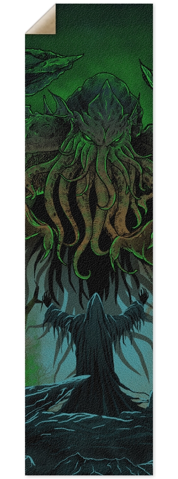 Praise Cthulhu 9 x 33 Inch Griptape