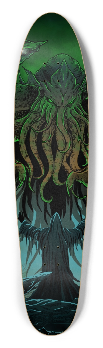 Praise Cthulhu Longboard Shape