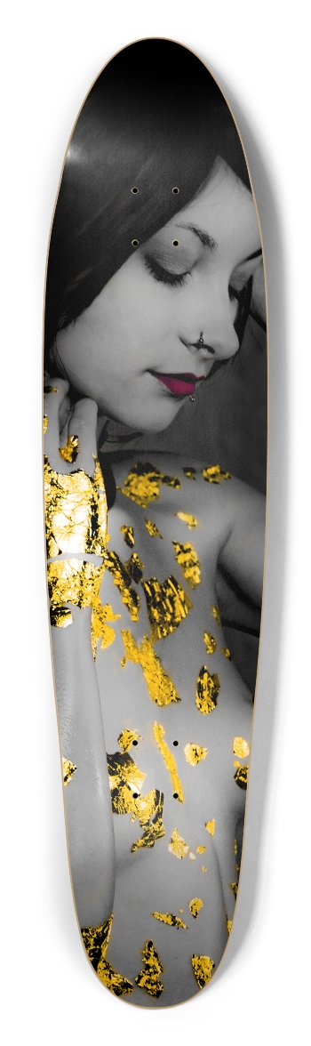 Flaked Longboard Shape