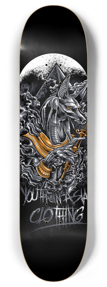 Anubis Smoke 8 Inch Skateboard Deck