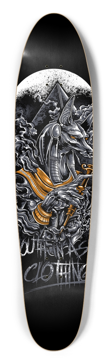 Anubis Smoke Longboard Shape