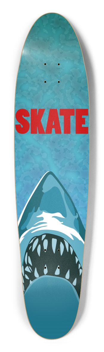 SKATE Longboard Shape