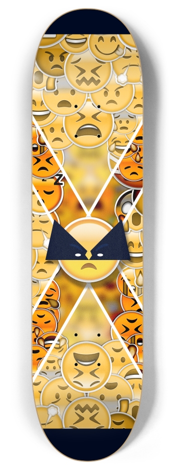 EmojiWolvi 8 Inch Skateboard Deck