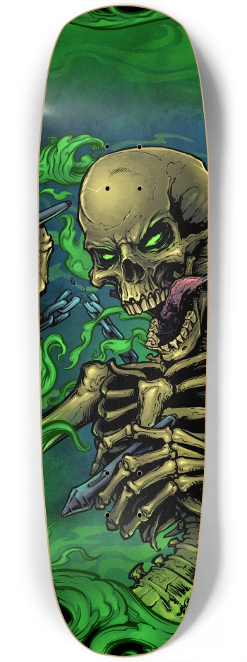 Airbrush Skeleton Square Nose