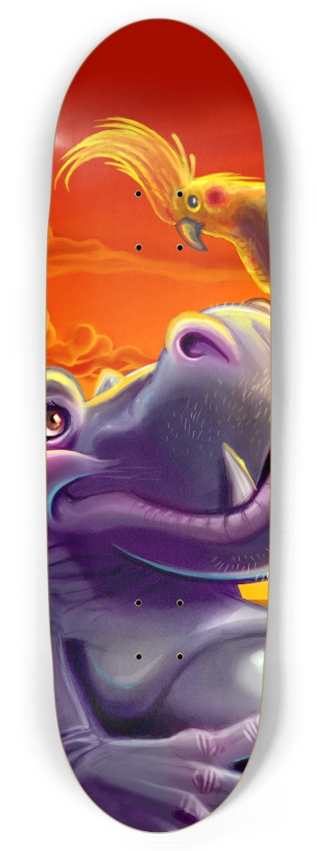 Hippo and Bird