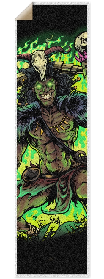 Witch Doctor 9 x 33 Inch Griptape