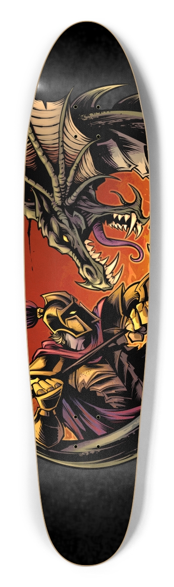 Dragon Knight Longboard Shape