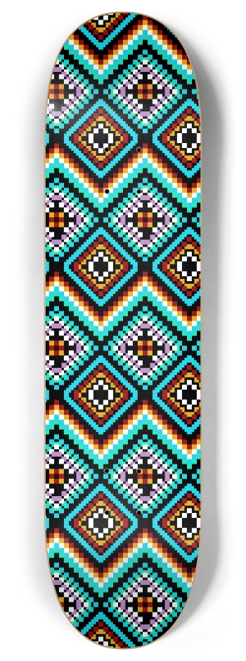 Aztec 8 Inch Skateboard Deck