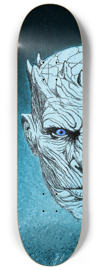 White Walker 8-1/4 Skateboard Deck