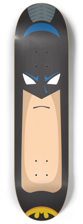 Hero bat 8-1/4 Skateboard Deck