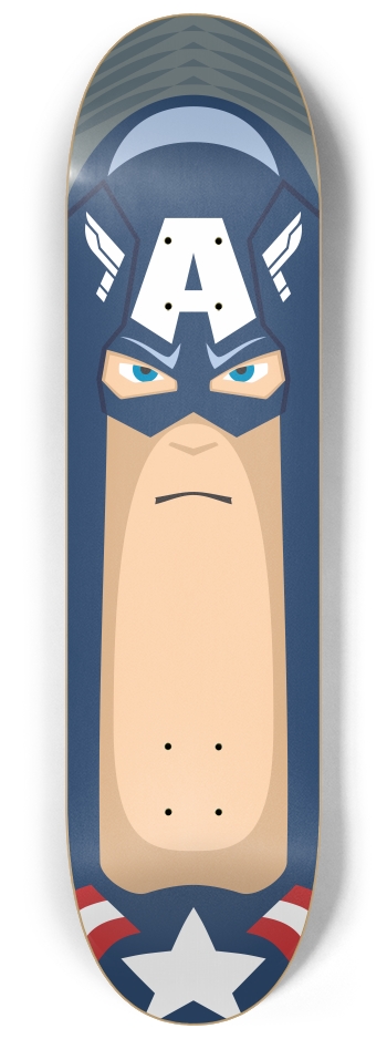 Hero cap 8-1/4 Skateboard Deck