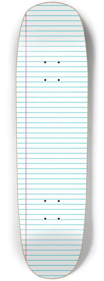 College Rule Margin Square Nose