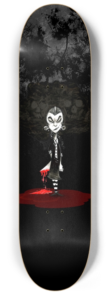 Wednesday Adams holloween special 8-1/4 Skateboard Deck