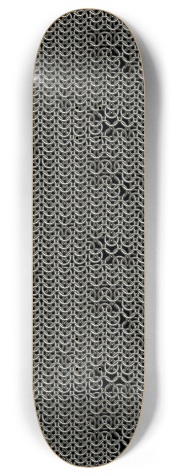 Chainmaille 8 Inch Skateboard Deck