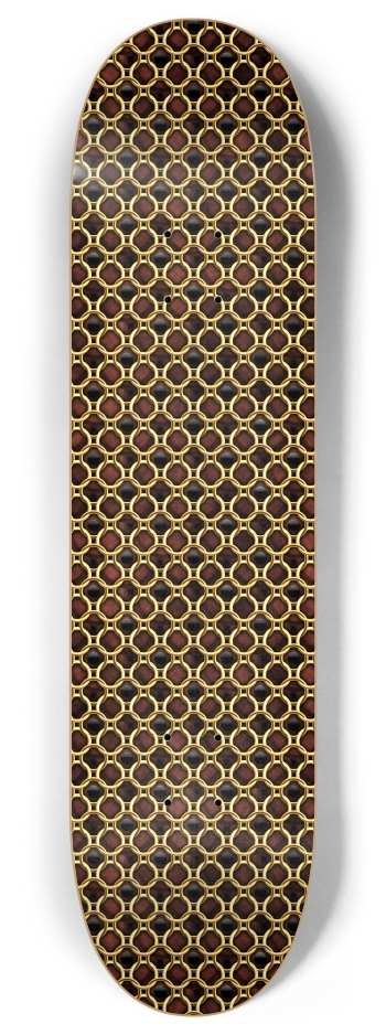 Golden Knight 8 Inch Skateboard Deck