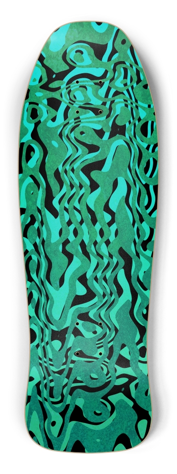 green warped Shredder Shape