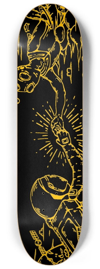 First Contact 8-1/4 Skateboard Deck