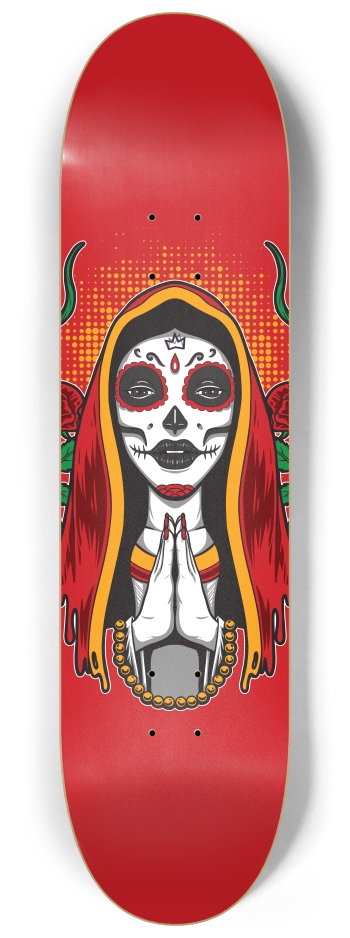 Sugar Drea 8-1/4 Skateboard Deck