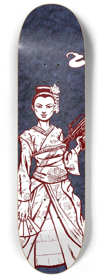 Geisha 8-1/4 Skateboard Deck
