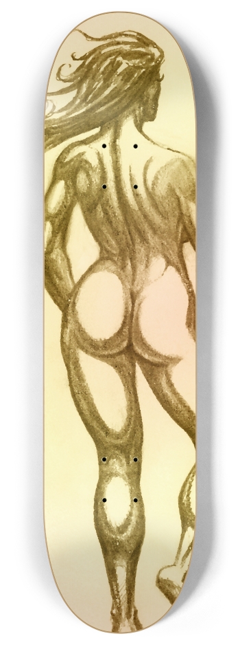 She 8 Inch Skateboard Deck