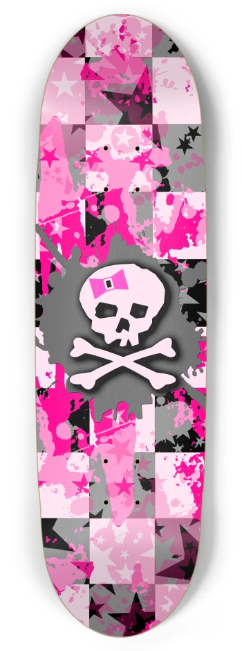 Pink Bow Skull