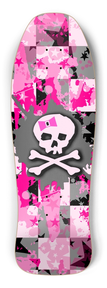 Pink Bow Skull