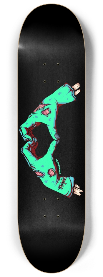 Zed Word 8-1/4 Skateboard Deck