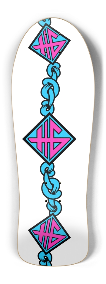 Cotton Candy Old School Shape