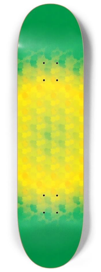 Green Grunge 8-1/4 Skateboard Deck