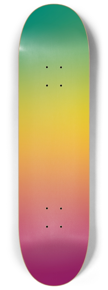 Pastel Rainbow 8-1/4 Skateboard Deck