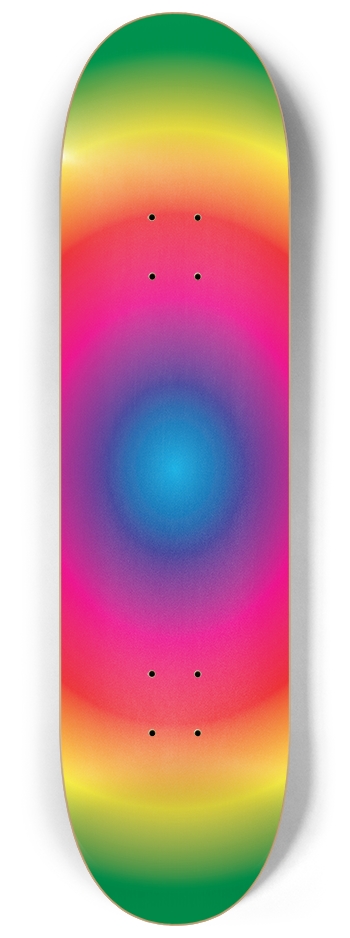 Rainbow Circle 8-1/4 Skateboard Deck