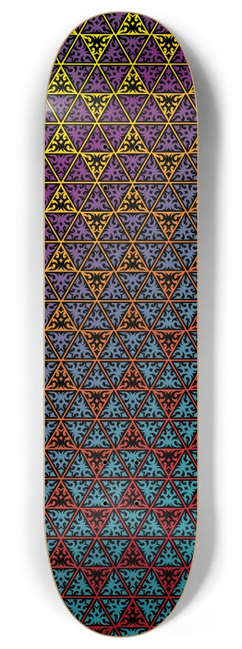 TRIANGLE OF DIFFERENCE 8 Inch Skateboard Deck