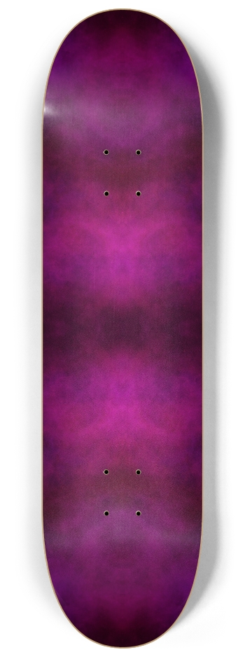 Red Pink Smoke 8-1/4 Skateboard Deck