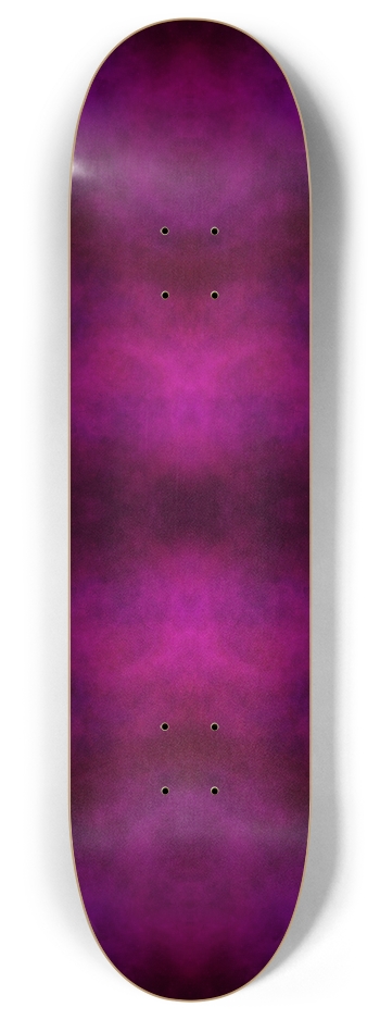 Red Pink Smoke 8 Inch Skateboard Deck