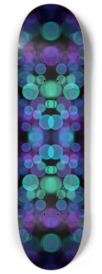 Seeing spots Blue 8-1/4 Skateboard Deck