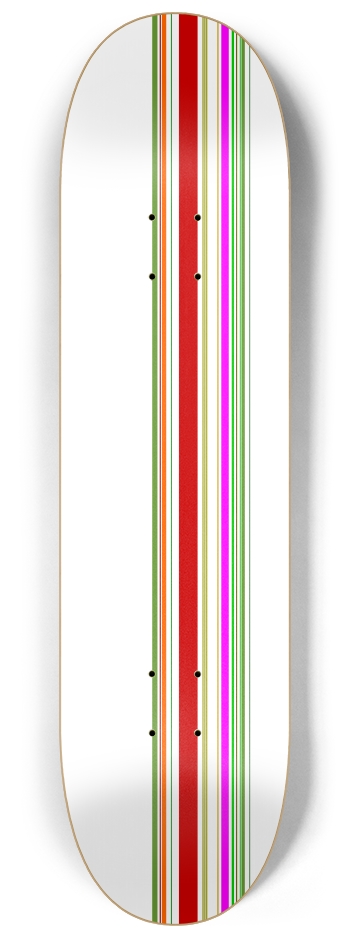 Transporter Stripes 8-1/4 Skateboard Deck