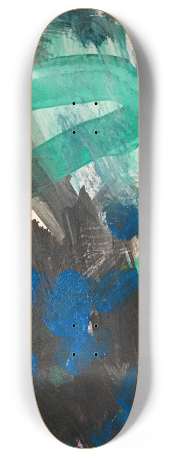 The Black Ocean 8 Inch Skateboard Deck