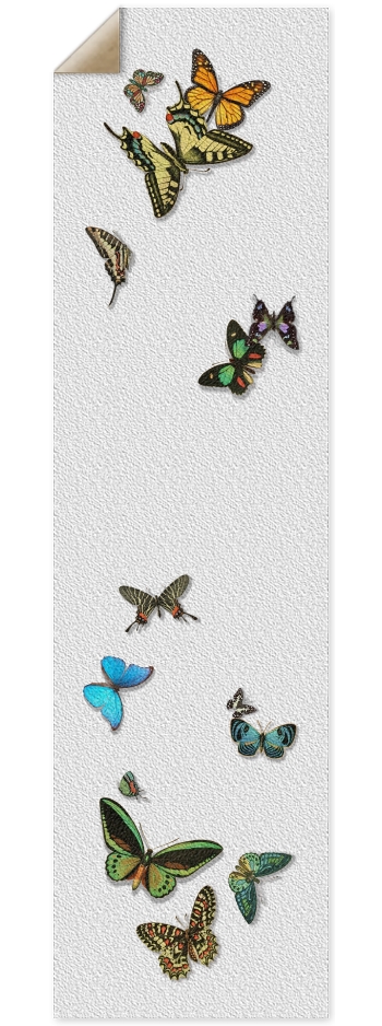 Butterflies 9 x 33 Inch Griptape