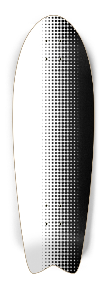 Half Tone Fade (Transparent) Fish Tail
