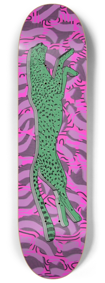 Cheetah 8-1/4 Skateboard Deck