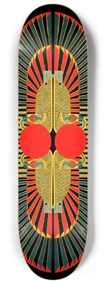 Dark Egyptian 8-1/4 Skateboard Deck