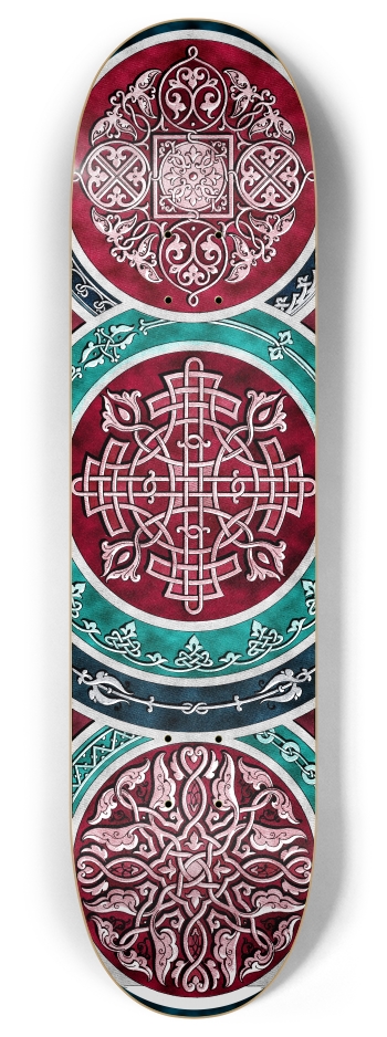 Circles 8 Inch Skateboard Deck
