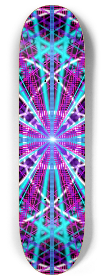 Dots and Lines 8 Inch Skateboard Deck