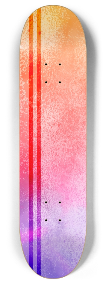 Sunset Lines 8 Inch Skateboard Deck