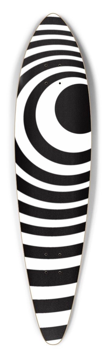 The 5th Dimension Pintail Longboard