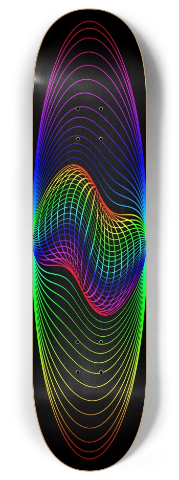 Warp Speed 8 Inch Skateboard Deck