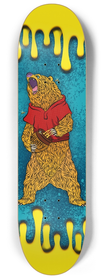 Honey Bear 8-1/4 Skateboard Deck